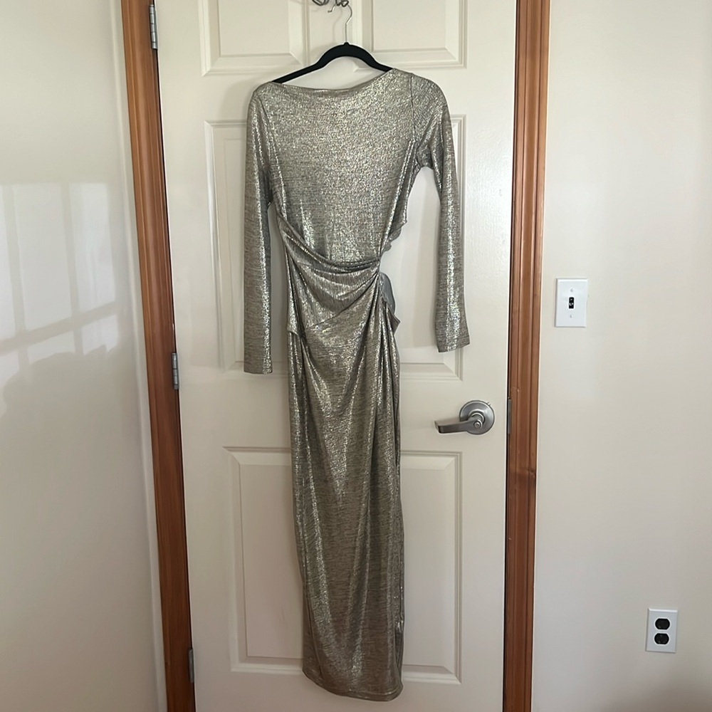 Significant Other Chloe Dress in Gold
